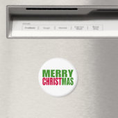 Prettig kerstfeest magneet (Insitu (Vaatwasser))
