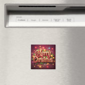PRETTIG KERSTFEEST MAGNEET (Insitu (Vaatwasser))