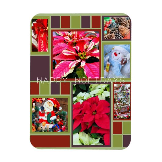 Prettig kerstfeest magneet (Verticaal)