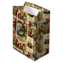 Prettig kerstfeest medium cadeauzakje