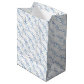 Prettig kerstfeest medium cadeauzakje (Voorkant Gekanteld)