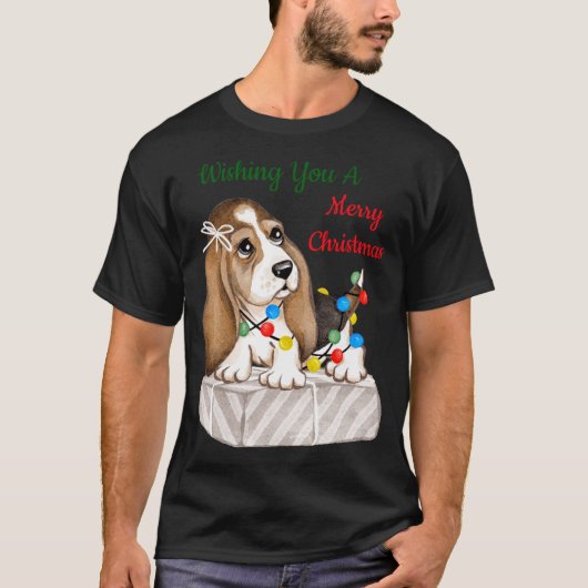 Prettig kerstfeest meisjes t-shirt (Voorkant)