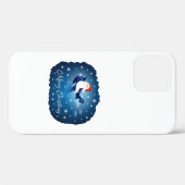 Prettig kerstfeest met de Kerstman Case-Mate iPhone Case (Achterkant (horizontaal))