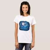 Prettig kerstfeest met de Kerstman T-shirt (Voorkant volledig)