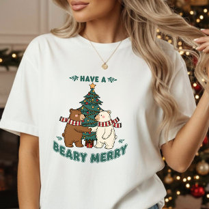 Prettig Kerstfeest met een Beertje T-shirt