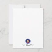 Prettig kerstfeest met een Chibi koppel Feestdagenkaart (Achterkant)