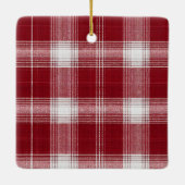 Prettig Kerstfeest met eigen hondenfoto Kerstbal Keramisch Ornament (Achterkant)