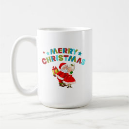 Prettig kerstfeest met Kerstman Koffiemok
