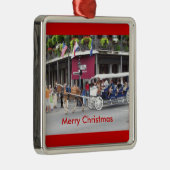 Prettig kerstfeest metalen ornament (Rechts)