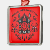 Prettig kerstfeest metalen ornament (Links)
