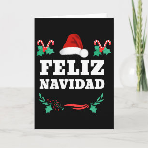 Prettig kerstfeest Mexicaanse kerst Spaanse Kerstm Kaart