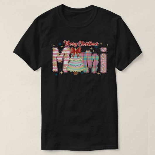 Prettig kerstfeest Mimi T-shirt (Design voorkant)