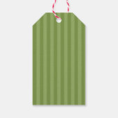 Prettig kerstfeest Moderne Mooie Kleurrijke Sneeuw Cadeaulabel (Achterkant)