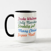 Prettig kerstfeest mok (Links)