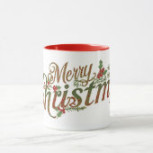 Prettig kerstfeest mok (Midden)