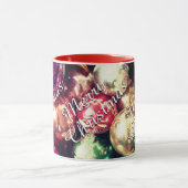 "Prettig Kerstfeest" mok (Midden)