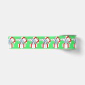 Prettig kerstfeest Muisje in cadeaudoos Satijnen Lint (Voorkant)