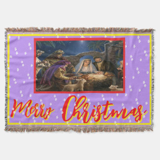 Prettig kerstfeest,muur, raam,beeld deken