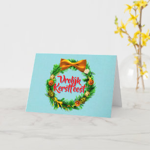 Prettig Kerstfeest Nederlandse Prettige Kerst Groe Kaart