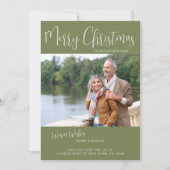 Prettig kerstfeest Nieuw huis Grove den Boom Teken Feestdagenkaart (Voorkant)