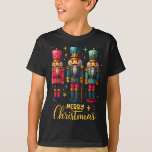 Prettig kerstfeest Notenkraker Ballet Dans Vrouwen T-shirt