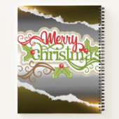 Prettig kerstfeest notitieboek (Achterkant)