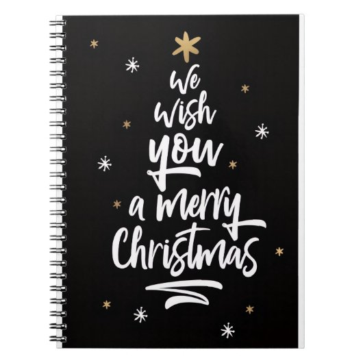 Prettig Kerstfeest Notitieboek (Voorkant)