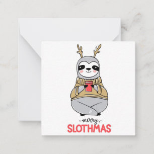 Prettig kerstfeest notitiekaartje