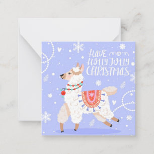 Prettig kerstfeest notitiekaartje