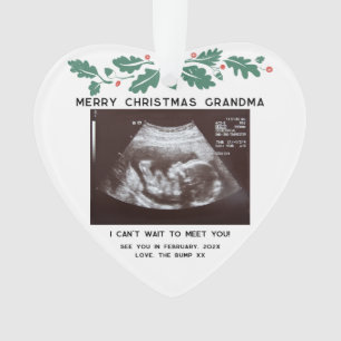 Prettig kerstfeest Oma Baby Echo Souvenir Ornament