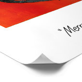Prettig kerstfeest, oma kerstmagazinecover poster (Hoek)