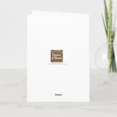 Prettig Kerstfeest Onze Rode Deur Ananas Krans Feestdagen Kaart (Achterkant)