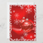 Prettig Kerstfeest op Rood en Groen Kaart (Achterkant)