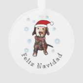 Prettig Kerstfeest Ornament (achterkant)