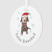 Prettig Kerstfeest Ornament (voorkant)