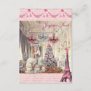 Prettig kerstfeest Paleis Versailles Marie Antoine Kaart