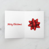 Prettig kerstfeest Papa van bump Kaart (Binnen)