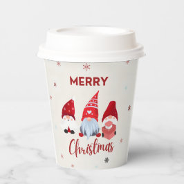 Prettig kerstfeest papieren bekers