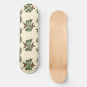 Prettig kerstfeest persoonlijk skateboard (Voorkant)