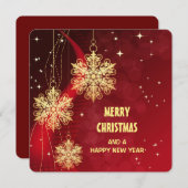 "Prettig kerstfeest" Persoonlijke ansichtkaart Feestdagenkaart (Voorkant / Achterkant)