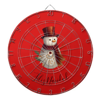 Prettig kerstfeest Pijltjesbord - Feliz Navidad Dartbord