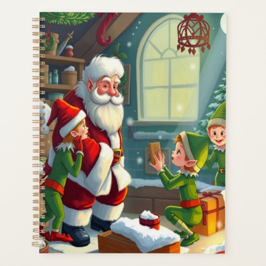 Prettig kerstfeest planner (Voorkant)