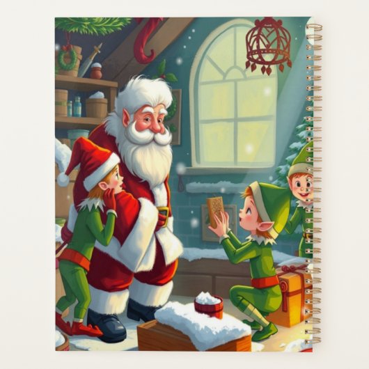 Prettig kerstfeest planner (Achterkant)