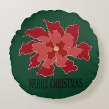 Prettig kerstfeest poinsettia