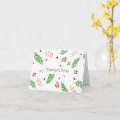 Prettig Kerstfeest, Poolse kerstkaart  Kaart (Gele Bloem)