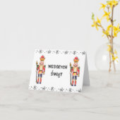 Prettig Kerstfeest Poolse Kerstmis Kaart (Gele Bloem)