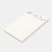 Prettig kerstfeest  post-it® notes (Schuin)