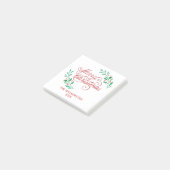 Prettig kerstfeest post-it® notes (Schuin)