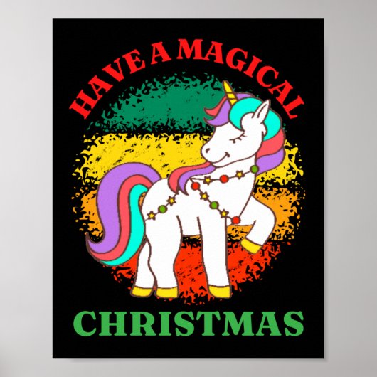 prettig kerstfeest poster (Voorkant)
