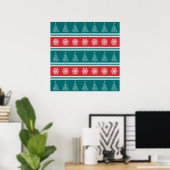 Prettig kerstfeest poster (Thuiskantoor)